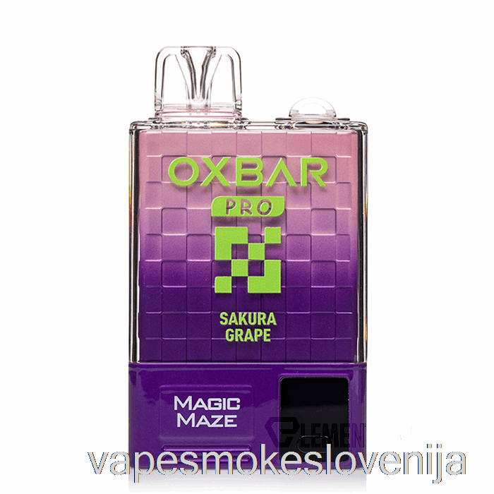 Vape Za Enkratno Uporabo Oxbar Magic Maze Pro 10000 Sakura Grape Za Enkratno Uporabo
